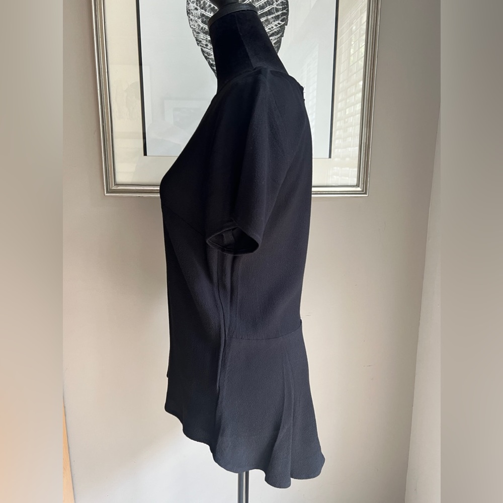 Michael Kors black peplum top